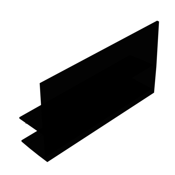 Профиль (214-8 BLC) ус 17 мм L=2500, стекло 8.0 мм