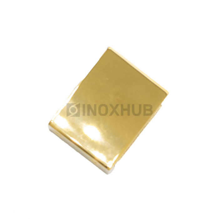 Держатель штанги (343 Gold) стена-штанга 30×10 мм, под Золото