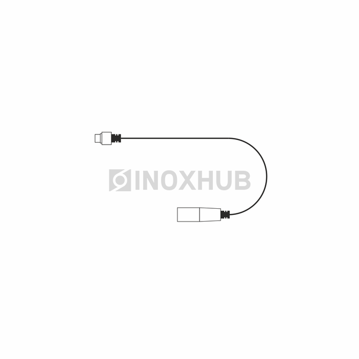 Переходник (адаптер) INOXHUB Нить-Дюралайт, 2-pin папа