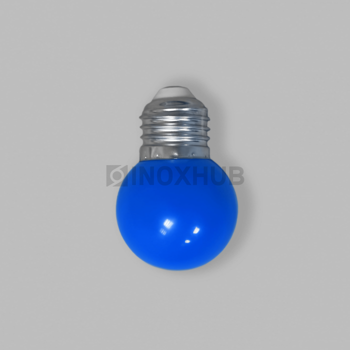 Лампочка для Белт-Лайта INOXHUB 220В, цоколь E27, 6 SMD, G45, 2Вт, СИНЯЯ