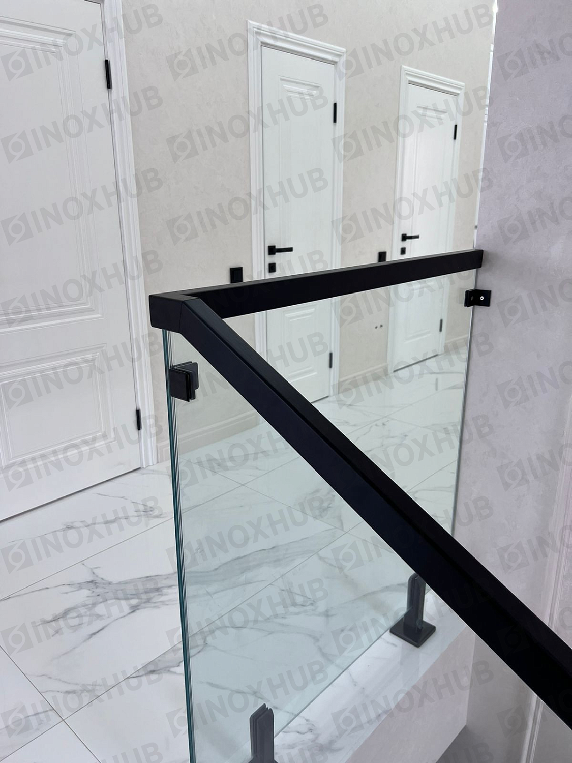 Проект лестничные перила в частном доме г. Ставрополь