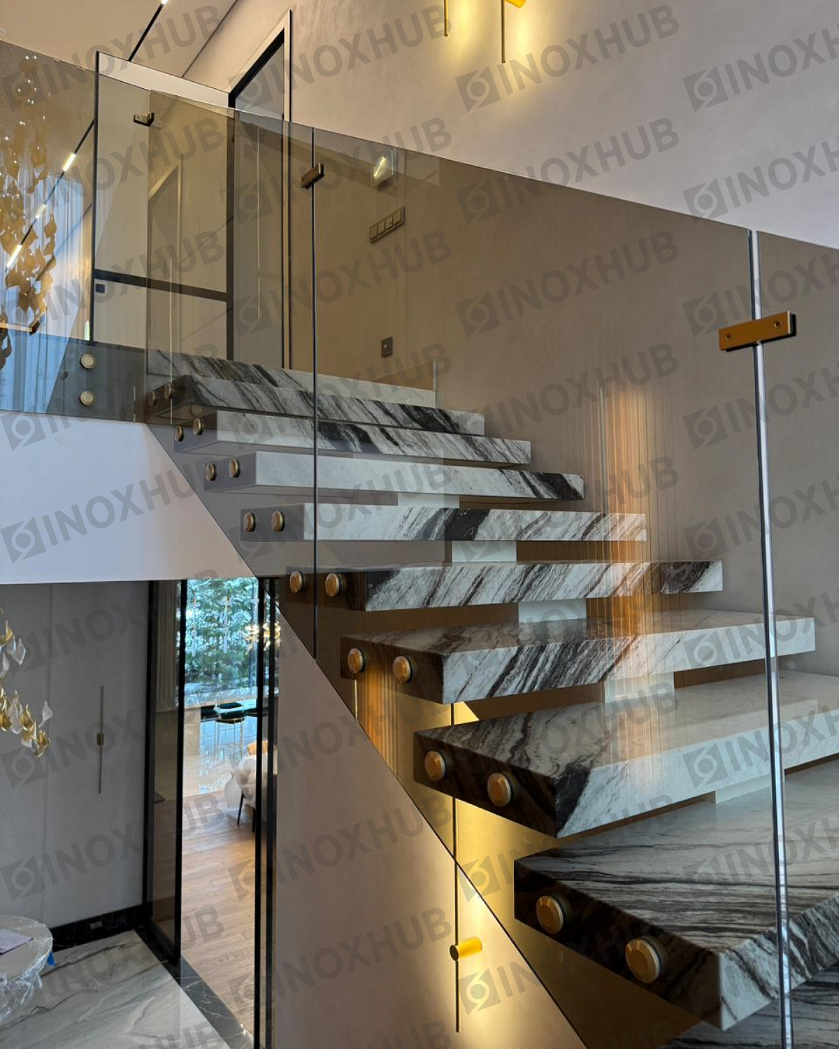 Проекты ограждений из стекла ООО "Альбион Гласс"