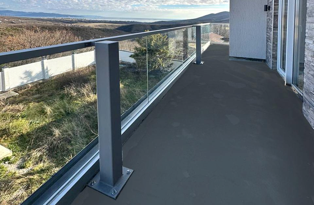 Проект стеклянные ограждения, Краснодарский край