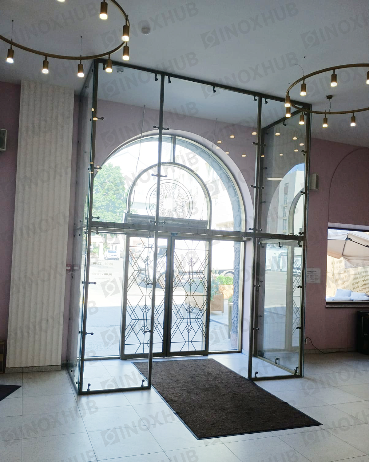 Проект входной группы "Курский ЦУМ" г. Курск