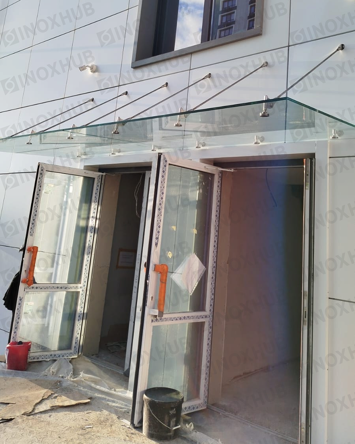 Проекты козырьков в г. Ставрополь