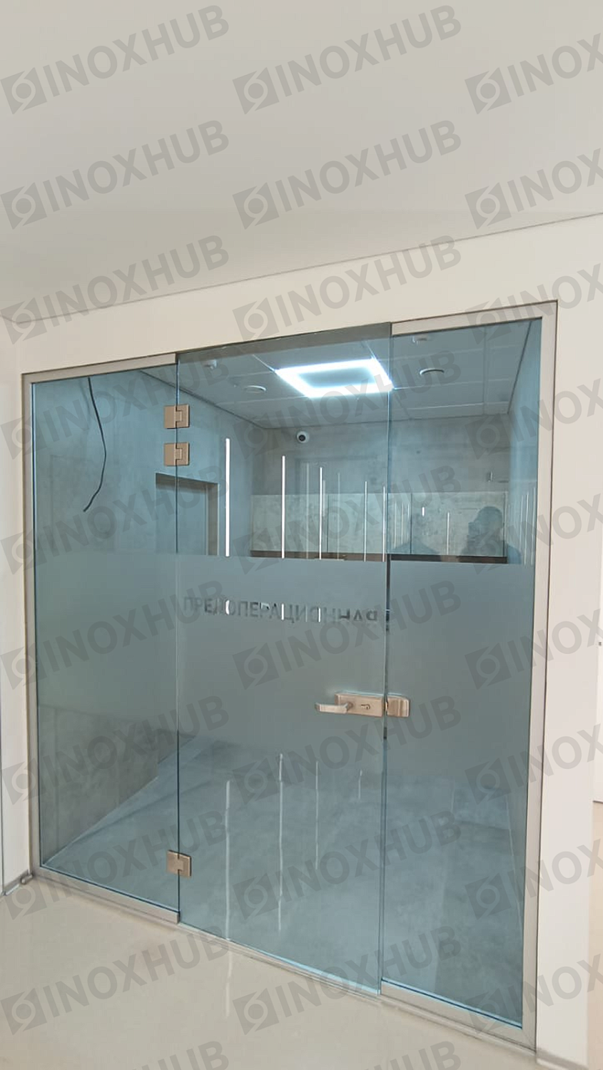 Проект стеклянные офисные перегородки в г. Ставрополь