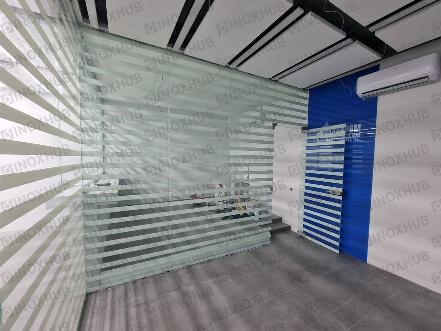 Проект остекление офиса "Газпром" в г. Ставрополь