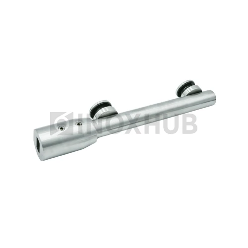 Петля нижняя (710а SSS) без зенковки, нерж. сталь матовая