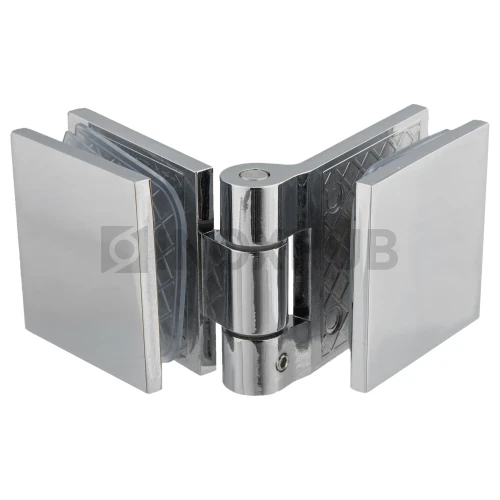 Коннектор (725 reg PC) стекло-стекло регулируемый, полированный хром