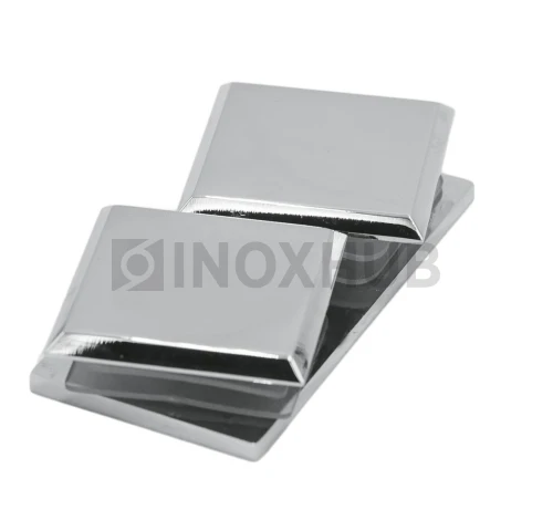 Коннектор (724 PC) стекло-стекло 180°, полированный хром Коннектор (724 PC) стекло-стекло 180°, полированный хром