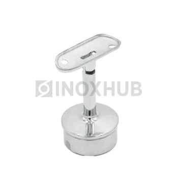 Наконечник штырь с ложементом (Ø50.8) регулируемый, Ø50.8×1.5 мм, AISI 304, GRIT 600