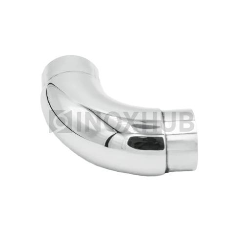 Отвод со вставками, Ø42.4×1.5 мм, AISI 304, GRIT 600 Отвод со вставками, Ø42.4×1.5 мм, AISI 304, GRIT 600