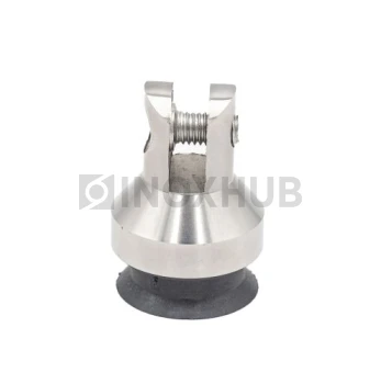 Точечное крепление (545 SSS) стекло-штанга под зенковку, AISI 304, нерж. сталь матовая