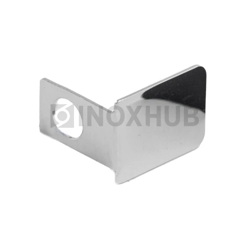 Торцевая заглушка для Профиль п-обр. (756 PSS), 19×13 мм, нерж. сталь полированная