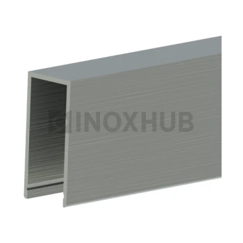 П швеллер 24 Al верхний, 40 мм, кратно 3 м, не анодированный алюминий П швеллер 24 Al верхний, 40 мм, кратно 3 м, не анодированный алюминий