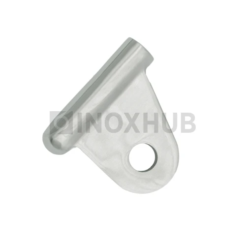 Серьга для крепления рутеля к тяге, AISI 316, GRIT 320 Серьга для крепления рутеля к тяге, AISI 316, GRIT 320