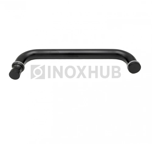 Ручка-полотенцесушитель (621-275 BLC), Ø25.0 м/о 275 мм, Черный мат