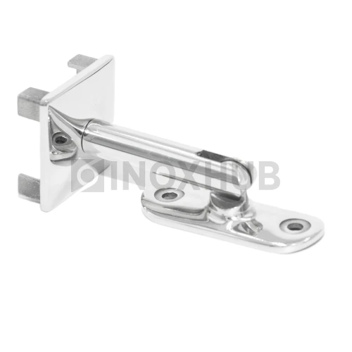 Наконечник штырь литой облегченный с ложементом (Ø50.8) регулируемый, 40.0×40.0 мм, AISI 304, GRIT 600 Наконечник штырь литой облегченный с ложементом (Ø50.8) регулируемый, 40.0×40.0 мм, AISI 304, GRIT 600