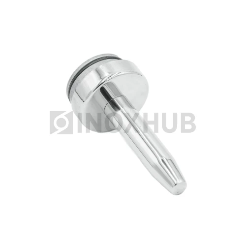 Наконечник штырь с резинками, Ø38.1 мм, AISI 304, GRIT 600