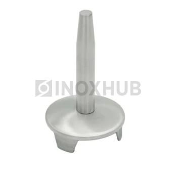 Наконечник штырь сварной облегченный, Ø50.8 мм, AISI 304, GRIT 320