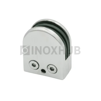 Стеклодержатель штамп. на плоскость, стекло 8.0 мм, AISI 304, GRIT 320 Стеклодержатель штамп. на плоскость, стекло 8.0 мм, AISI 304, GRIT 320