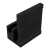 Профиль-упор на стену (716 BLC), L=2200, алюминий, Черный мат Профиль-упор на стену (716 BLC), L=2200, алюминий, Черный мат