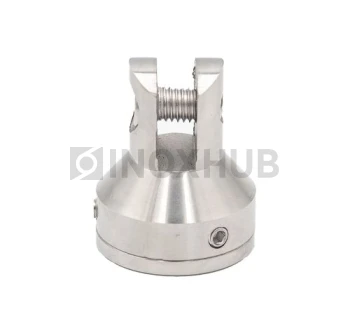 Держатель штанги (547 SSS), AISI 304, нерж. сталь матовая