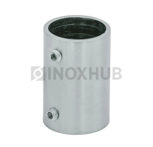 Соединитель штанги (901 SSS), штанга Ø19 мм,  нерж. сталь матовая Соединитель штанги (901 SSS), штанга Ø19 мм,  нерж. сталь матовая