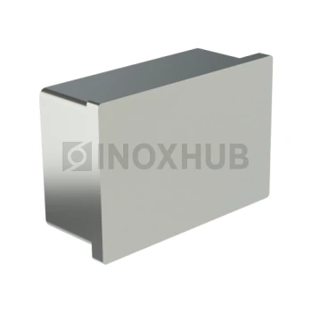 Заглушка для поручня, 60.0×40.0 мм, AISI 304, GRIT 600 Заглушка для поручня, 60.0×40.0 мм, AISI 304, GRIT 600