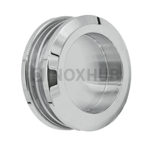 Ручка для раздвижной двери (065 SSS), стекло 8.0-12.0 мм, нерж. сталь матовая