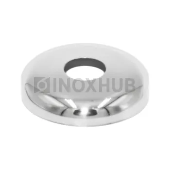 Низ стойки малый декоративный, Ø16.0×60.0 мм, AISI 304, GRIT 600