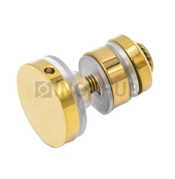 Крепление (449 Gold) трека 30×10 к стеклу, под Золото Крепление (449 Gold) трека 30×10 к стеклу, под Золото