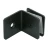Коннектор L-обр. (732 BLC) стекло-стена, Черный мат