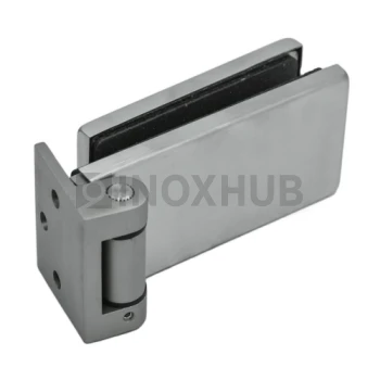 Петля (85-4 SSS) на коробку, нерж. сталь матовая