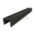 Уплотнитель для П-поручень, под стекло 10 мм, L=6000, Черный Уплотнитель для П-поручень, под стекло 10 мм, L=6000, Черный