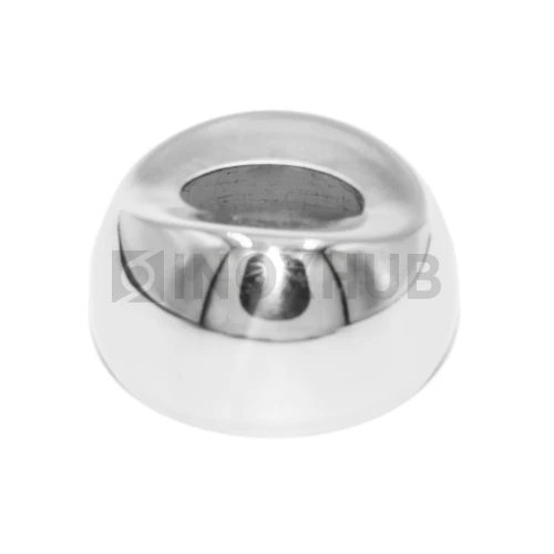 Соединение поручня со стойкой штамп. под 90°, Ø38.1 мм, AISI 316, GRIT 600