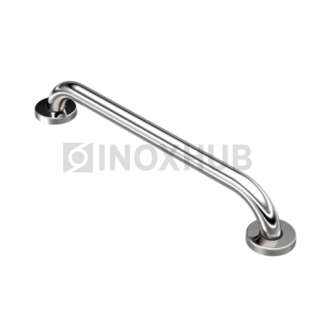 Поручень настенный прямой, L=500 мм, Ø32 мм, AISI 304, GRIT 600 Поручень настенный прямой, L=500 мм, Ø32 мм, AISI 304, GRIT 600