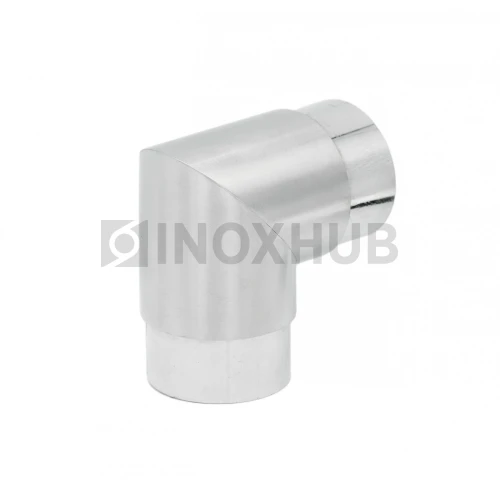 Отвод для поручня с пазом, Ø48.3 мм, AISI 304, GRIT 320