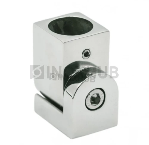 Держатель штанги (908 PSS) к стене поворотный, штанга Ø19 мм, нерж. сталь полированная Держатель штанги (908 PSS) к стене поворотный, штанга Ø19 мм, нерж. сталь полированная