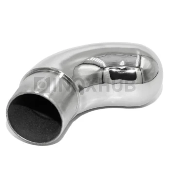 Отвод оконечный, Ø38.1×1.5 мм, AISI 304, GRIT 600