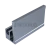 Профиль-упор на стену (716 al), L=2200, полированный алюминий Профиль-упор на стену (716 al), L=2200, полированный алюминий