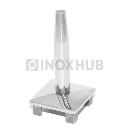 Наконечник штырь литой облегченный, 40.0×40.0 мм, AISI 304, GRIT 600 Наконечник штырь литой облегченный, 40.0×40.0 мм, AISI 304, GRIT 600