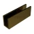 Профиль п-обр. (756 Bronze), 19×13 мм L=2500, стекло 8.0 мм, алюминий, под Бронзу Профиль п-обр. (756 Bronze), 19×13 мм L=2500, стекло 8.0 мм, алюминий, под Бронзу