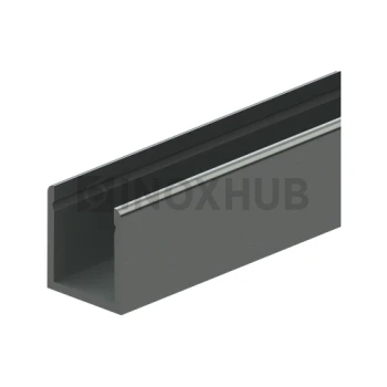 П швеллер 22 Al нижний, 20 мм, кратно 3 м, не анодированный алюминий П швеллер 22 Al нижний, 20 мм, кратно 3 м, не анодированный алюминий