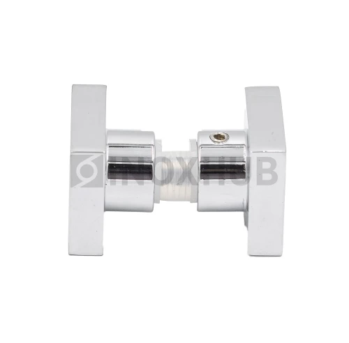 Кноб квадратный (684 PC), стекло 6.0-12.0 мм, полированный Кноб квадратный (684 PC), стекло 6.0-12.0 мм, полированный