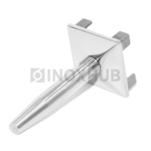 Наконечник штырь литой облегченный, 40.0×40.0 мм, AISI 304, GRIT 600 Наконечник штырь литой облегченный, 40.0×40.0 мм, AISI 304, GRIT 600