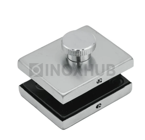 Защелка (032 SSS) с ответной частью на стену, нерж. сталь матовая