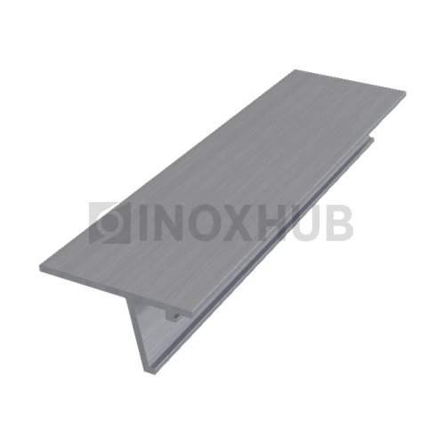 Крышка 24.5 на профиль 102 для стекла 16-20 мм, L=6000, не анодированный алюминий