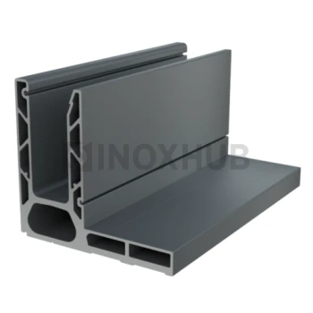 Профиль 120 БАЗА комплект, 134.0×120.0×6000 мм, Анодированный алюминий