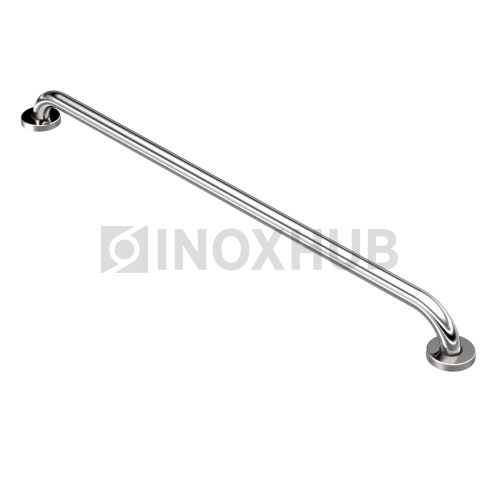 Поручень настенный прямой, L=1000 мм, Ø32 мм, AISI 304, GRIT 600